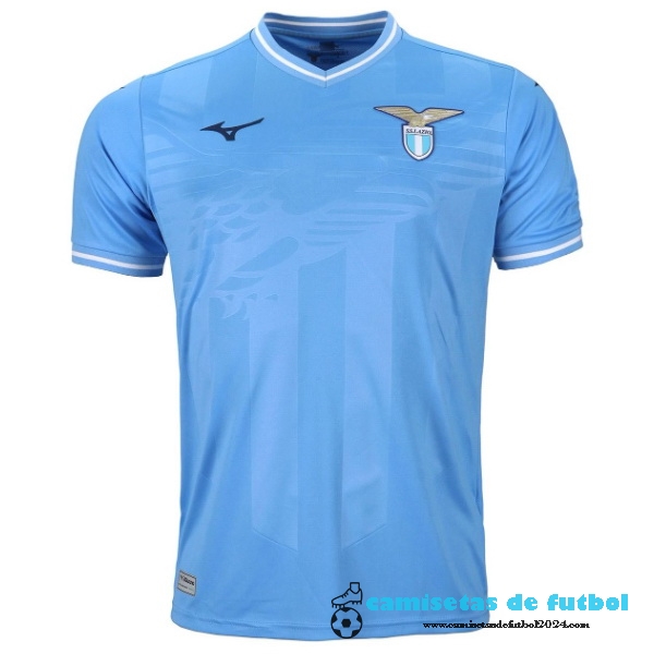 Tailandia Casa Camiseta Lazio 2023 2024 Azul Uniformes Futbol