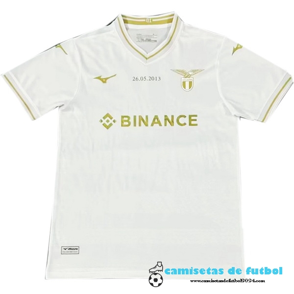 Tailandia Especial Camiseta Lazio 2022 2023 Blanco Uniformes Futbol