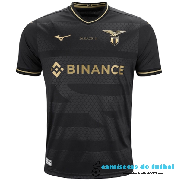 Tailandia Especial Camiseta Lazio 2022 2023 Negro Uniformes Futbol