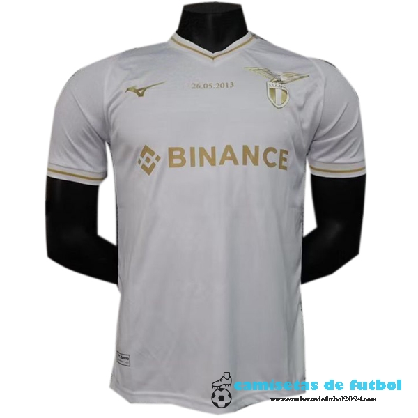 Tailandia Jugadores Especial Camiseta Lazio 2023 2024 Blanco Uniformes Futbol